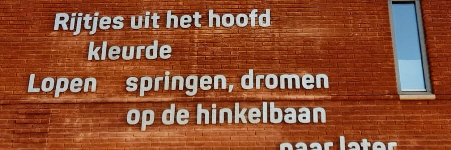 Gedachte op dinsdag: hier stond een school (2)